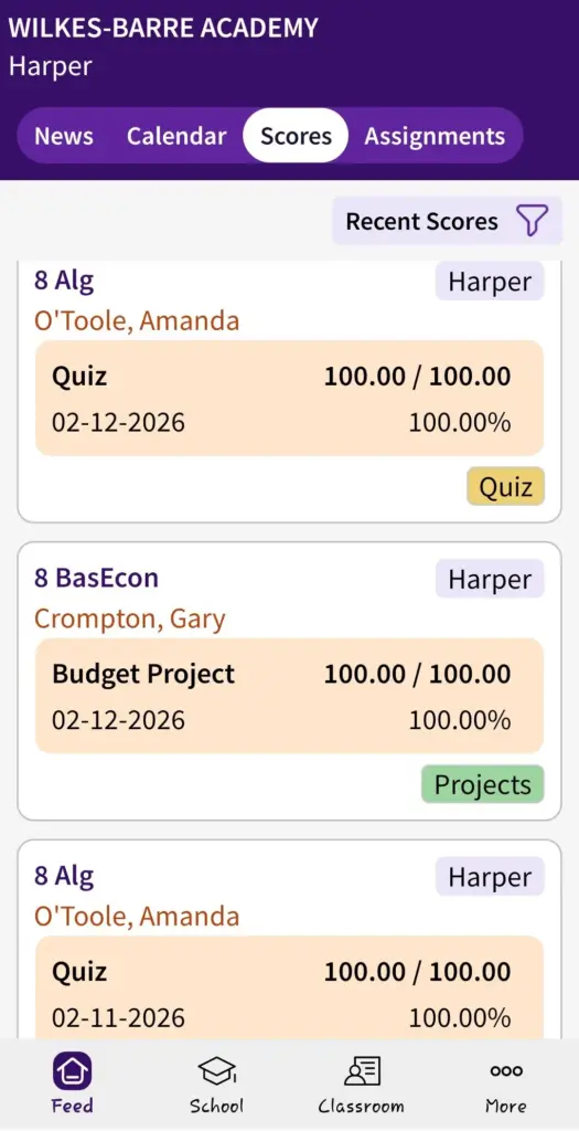 Parent Portal/Communication Tool