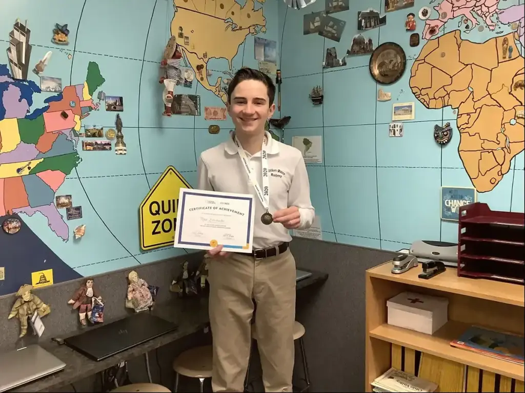 Geography Bee at Wilkes-Barre Academy