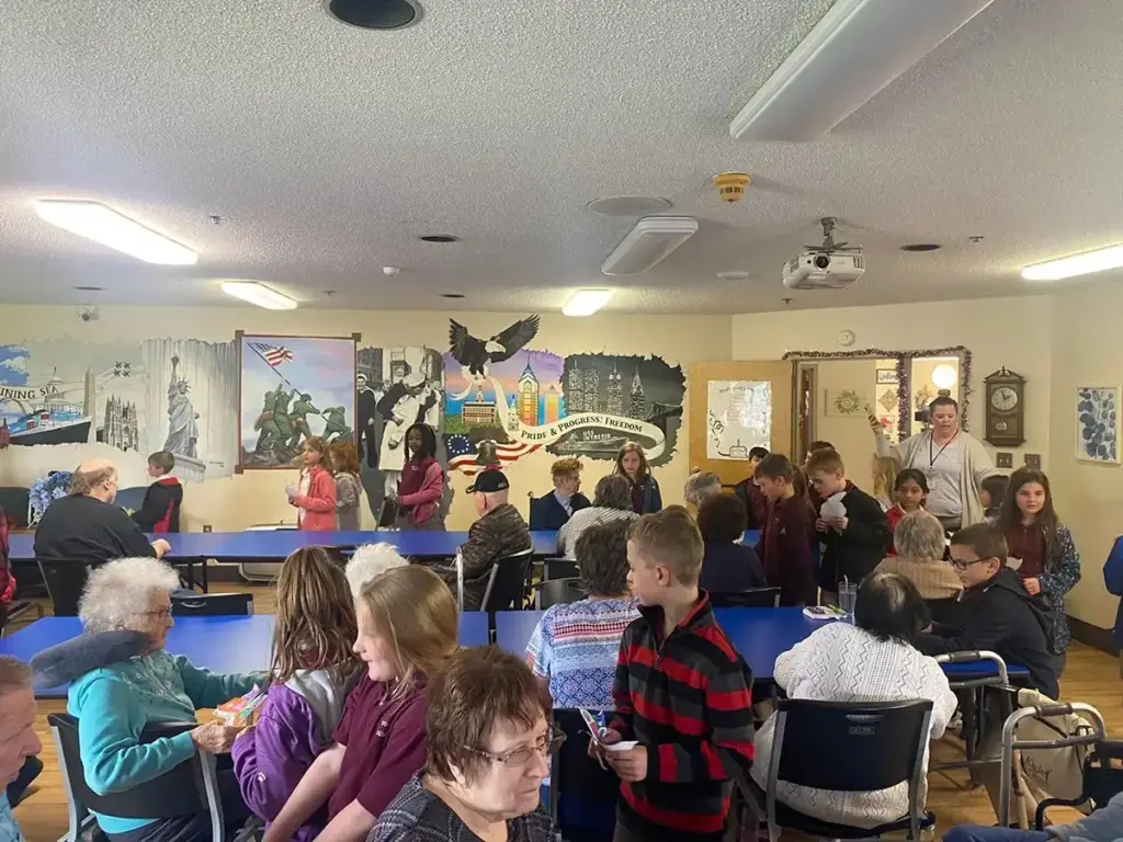 Sing for Seniors Project at Wilkes-Barre Academy